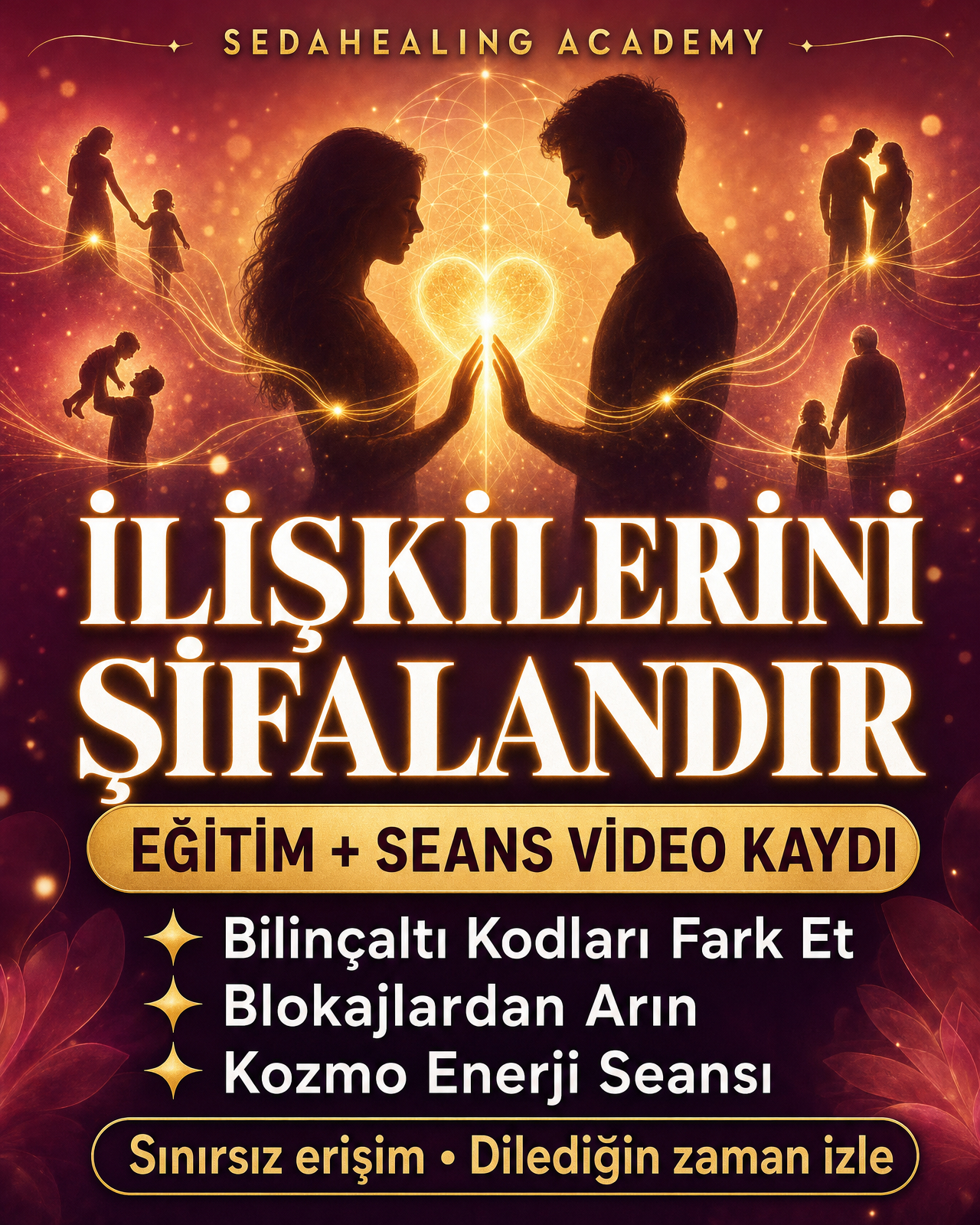 İlişkilerini Şifalandır – Eğitim + Seans Video Kaydı